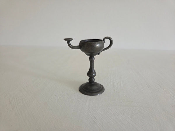 tinnen miniatuurlamp gemerkt foca oosterbeek